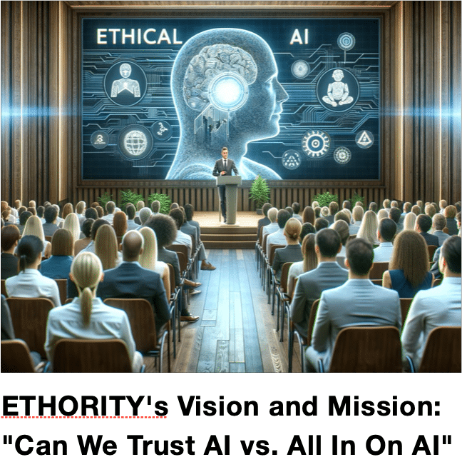 Sten Franke, CEO of ETHORITY, addresses the audience on the importance of ethical AI in the metaverse.